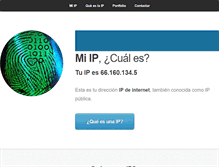 Tablet Screenshot of miip.es
